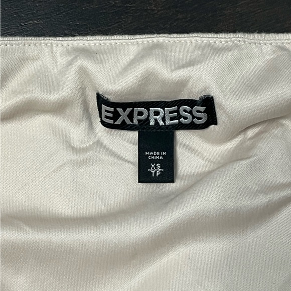 Express sequin stretch mini skirt.  Size XS - Picture 2 of 2